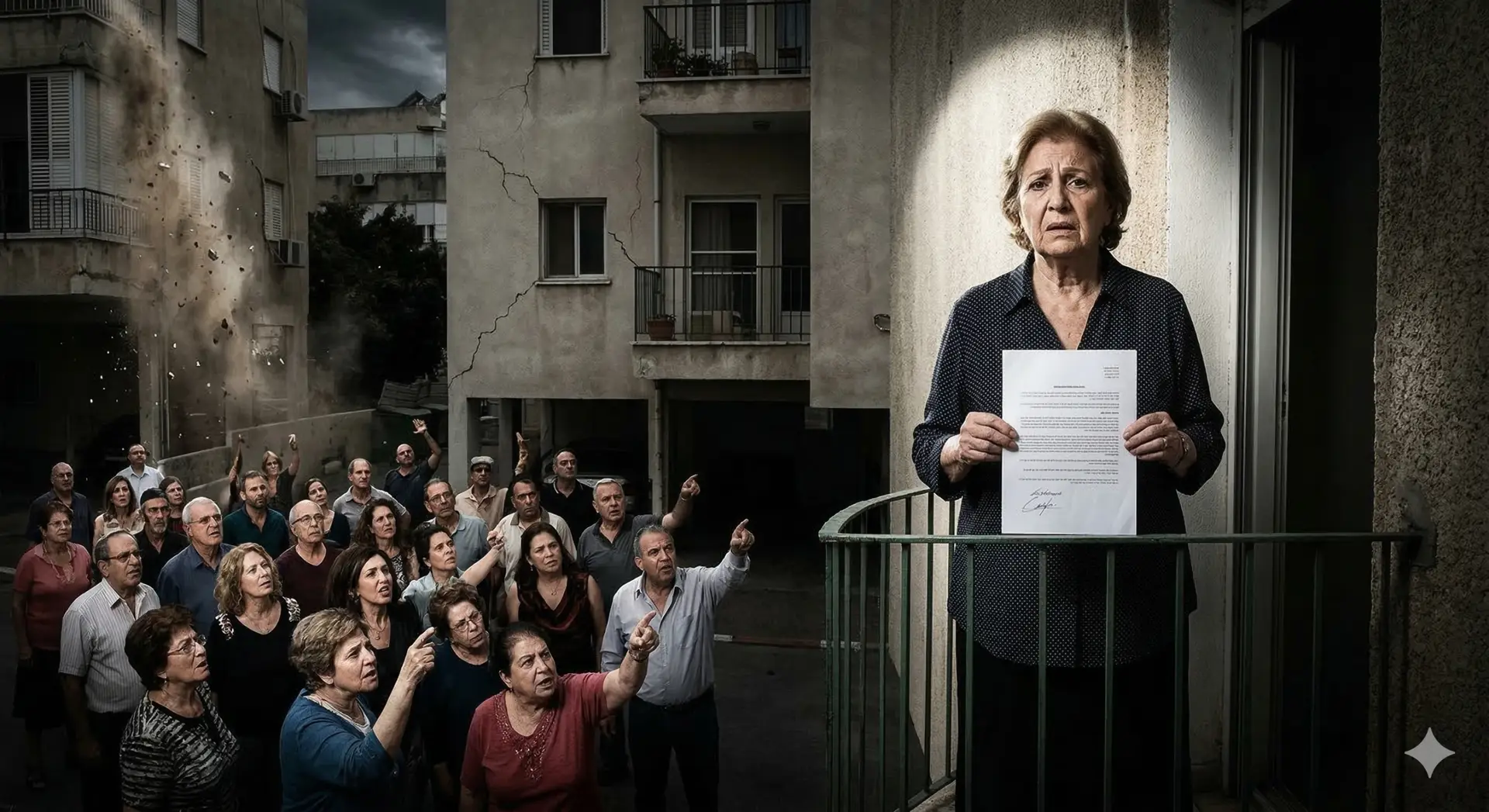 דייר סרבן תמ"א 38 עומד מול תביעת נזיקין של השכנים בגלל סירוב בלתי סביר.