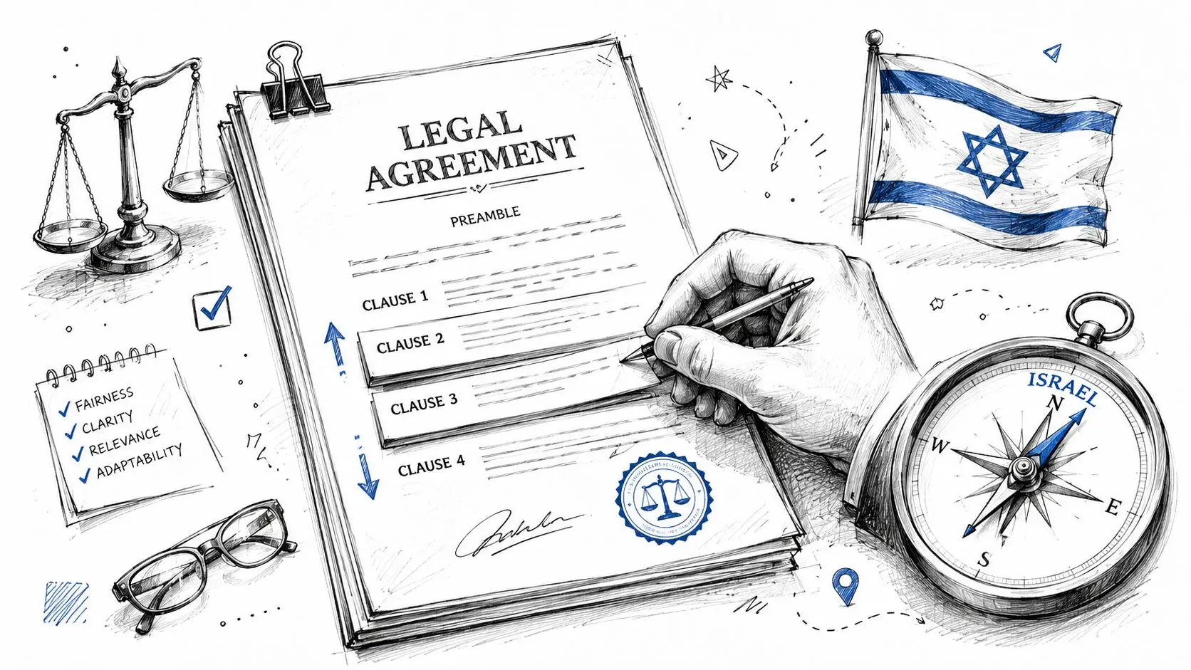 Adapting Your Agreement for Israel