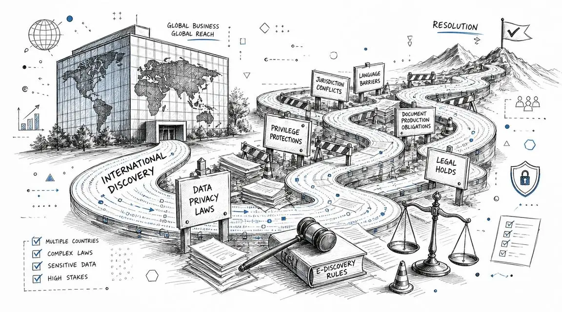 The Discovery Gauntlet for International Firms